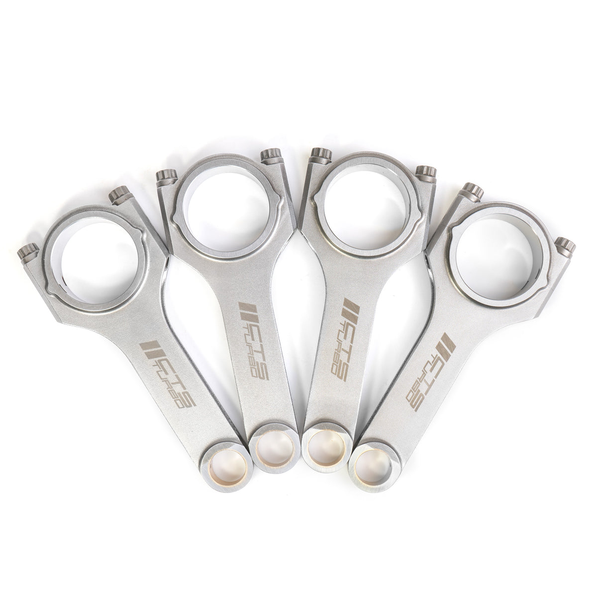 CTS Turbo Connecting Rods VW & Audi 144x21 Tapered Rifle Drilled | Fits MK6/B8 2.0T EA888 Gen 1 & 2 With Stock Pistons