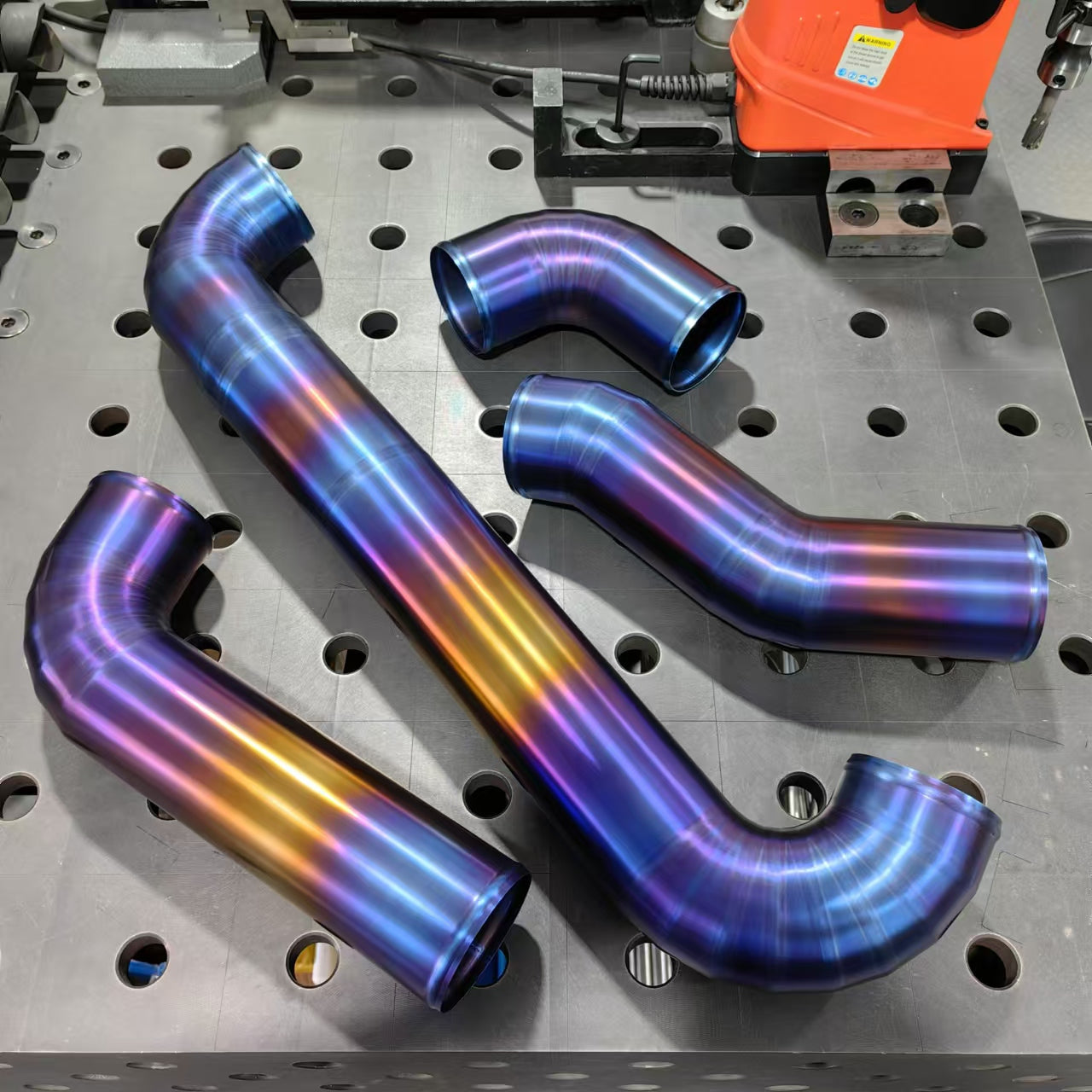IRL G8x Titanium Front Mount Intakes