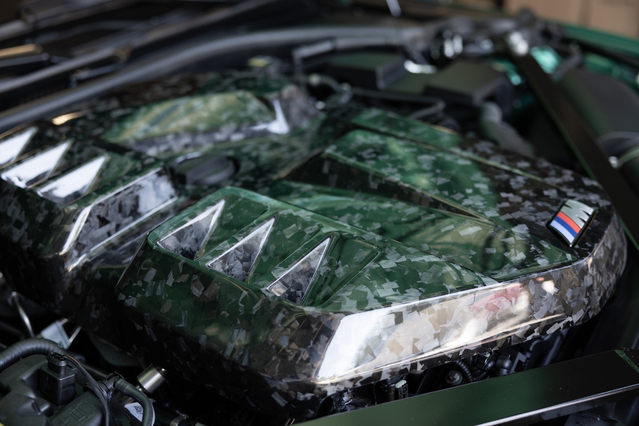 ARM Motorsports — G80 CARBON FIBER ENGINE COVER — view 6