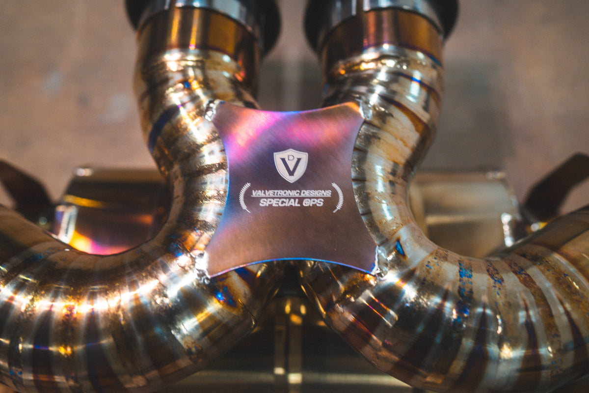 Valvetronic Valved Sport Exhaust System for Porsche 992 GT3/RS