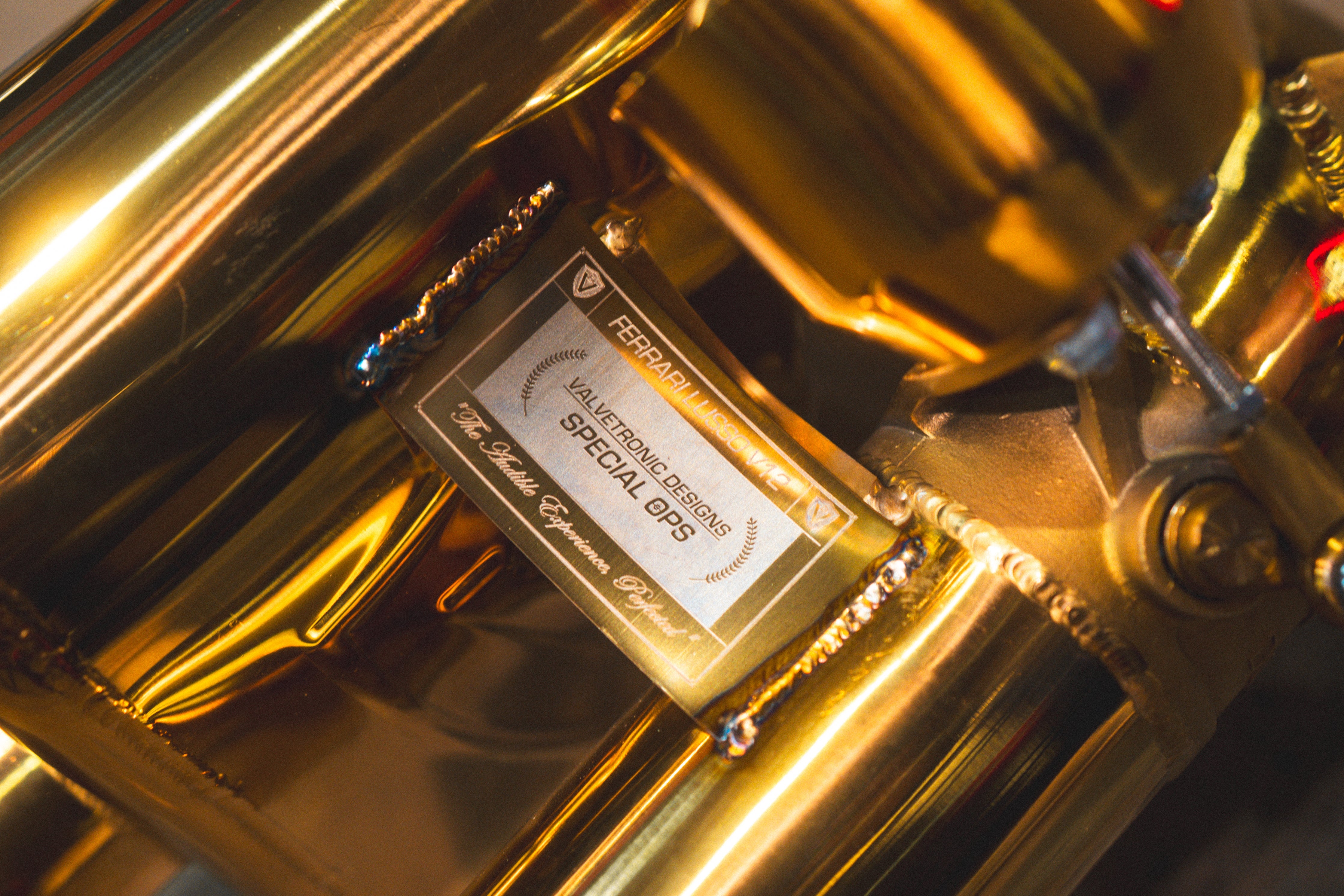 Ferrari GTC4 Lusso Valved Exhaust system