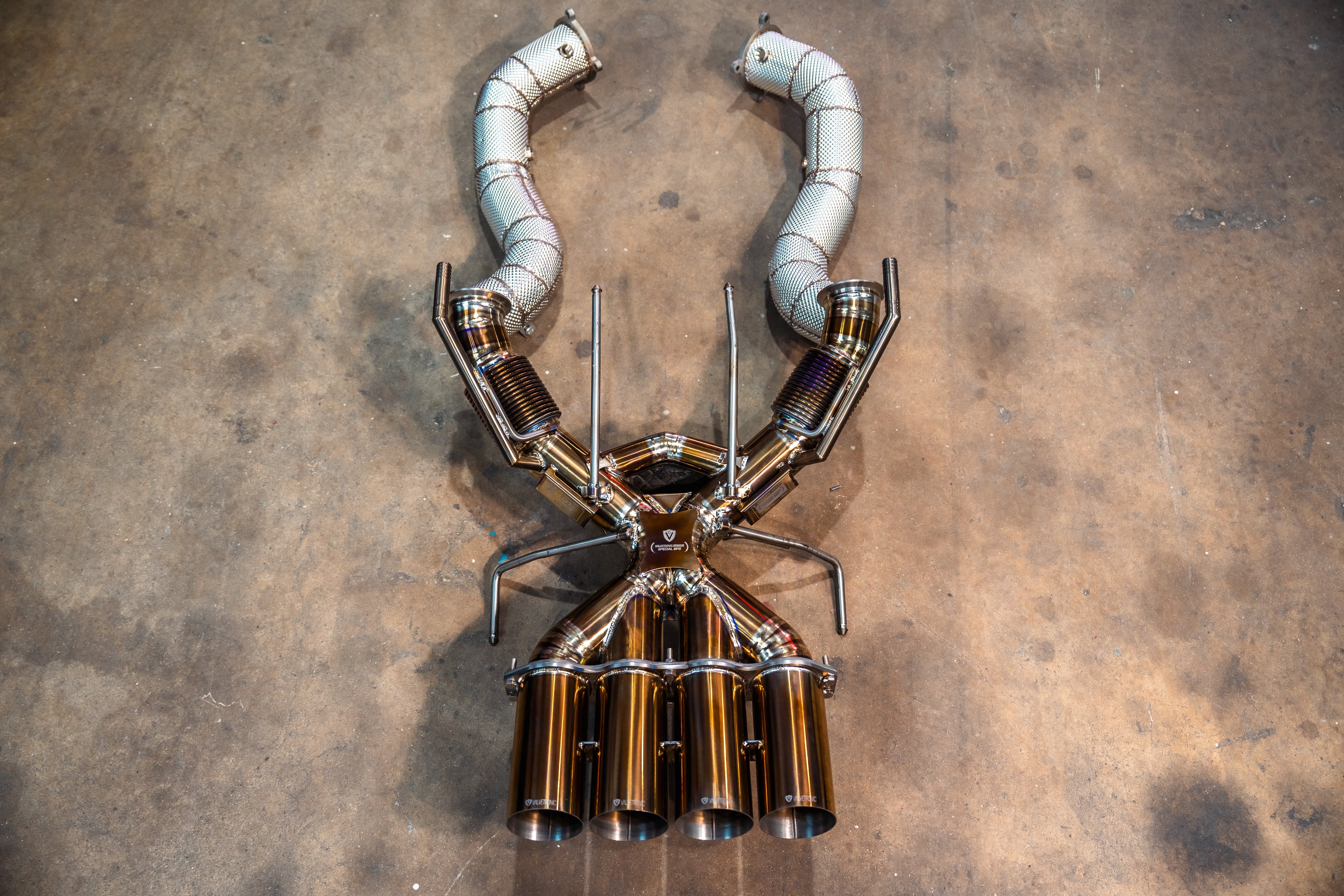 Mclaren 765LT F1 Race Exhaust System