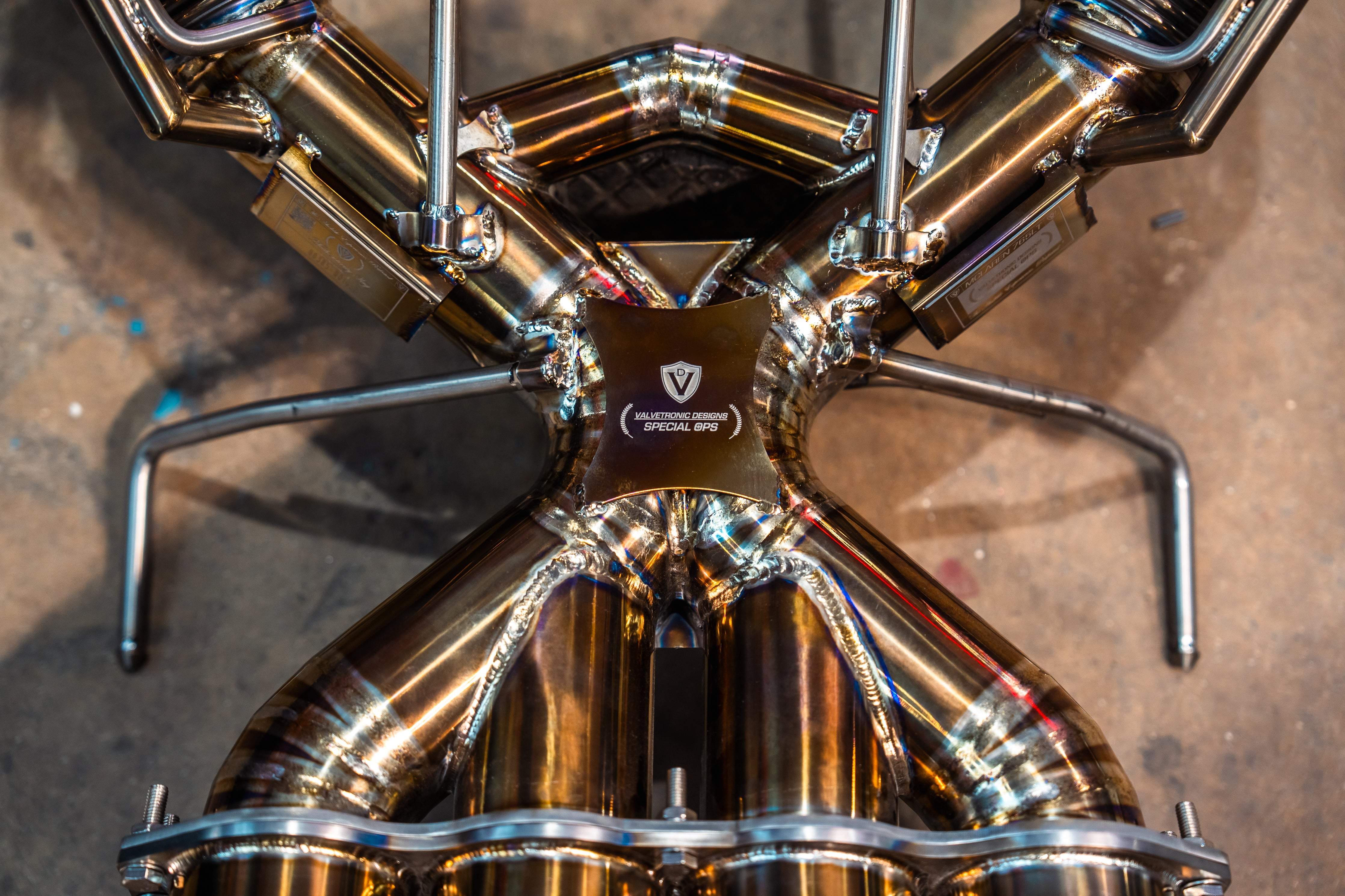 Mclaren 765LT F1 Race Exhaust System