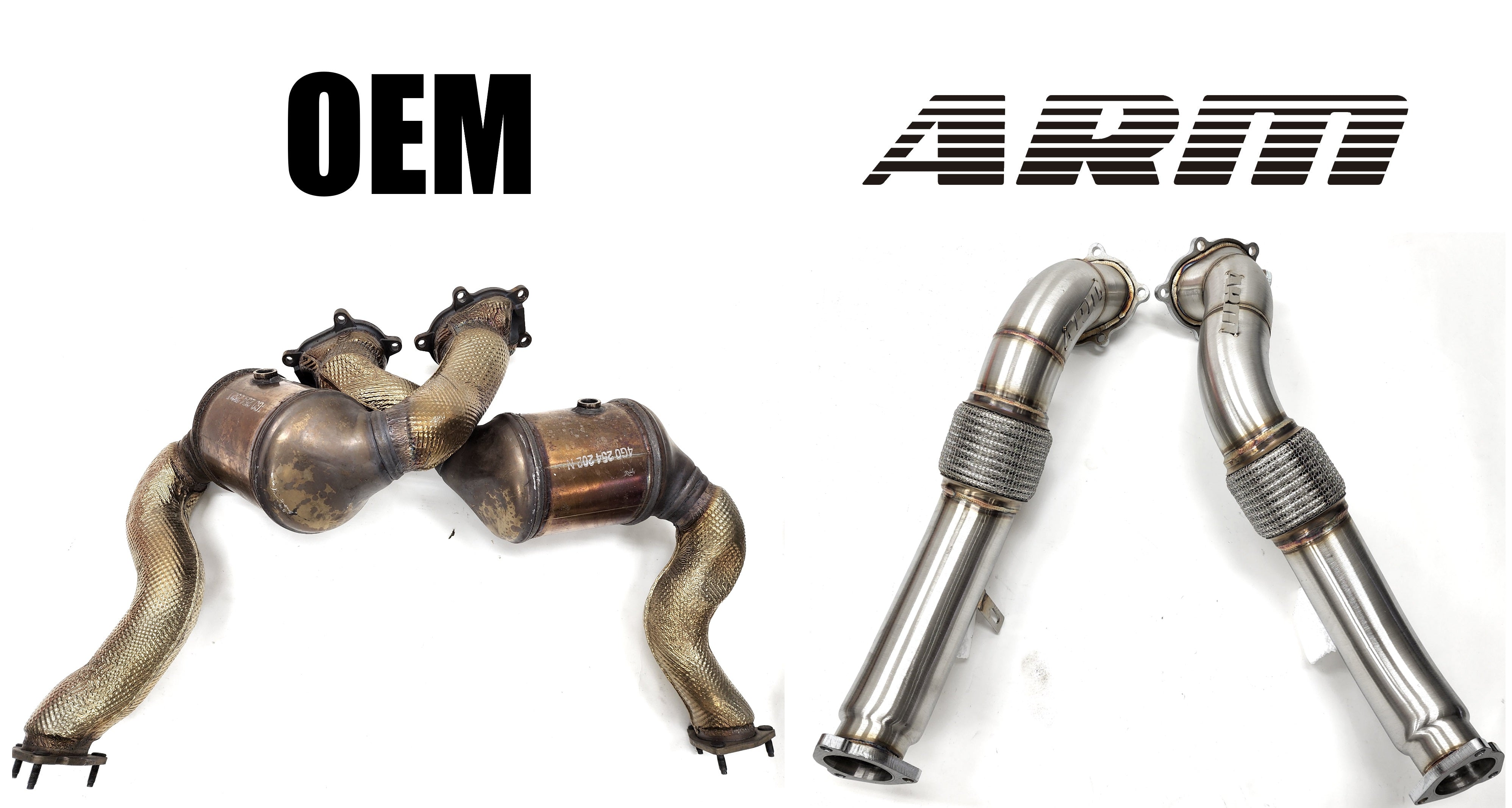 ARM Motorsports — Audi 4.0T Downpipes - S6 S7 RS7 A8 S8 — view 12