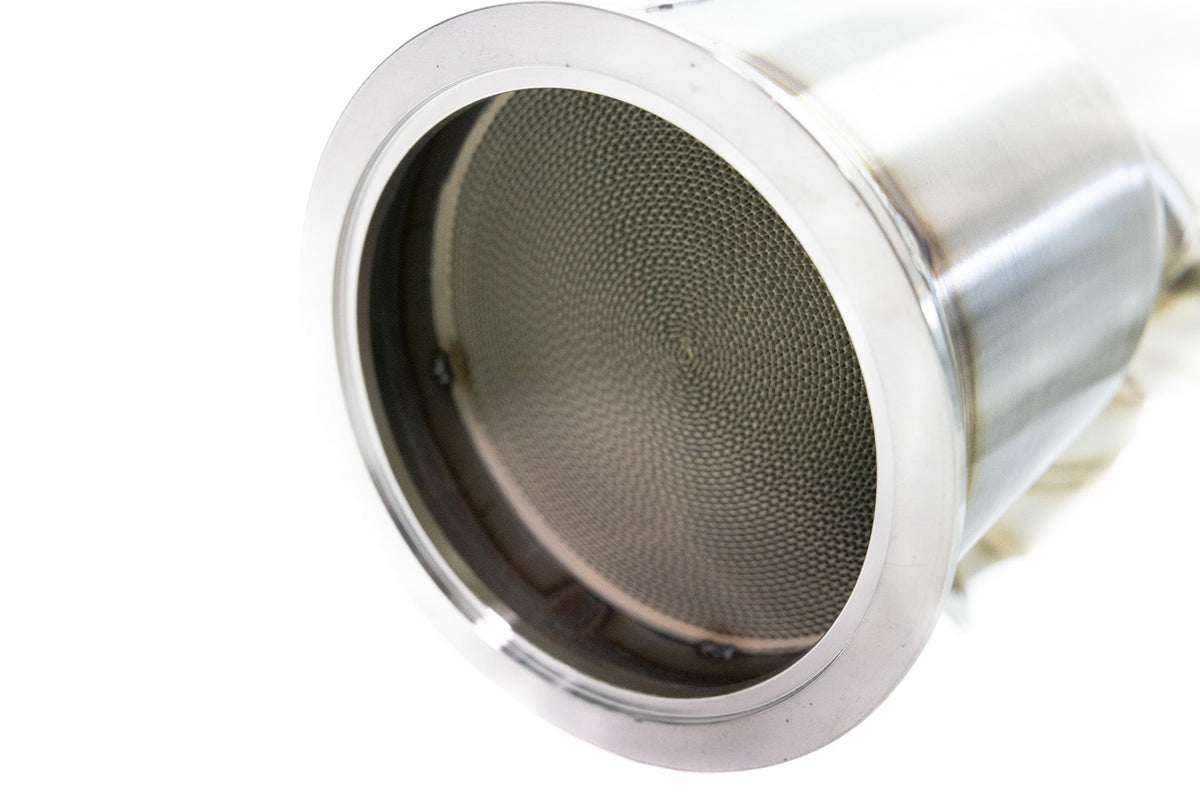 ARM Motorsports — Audi B9 3.0T S4 S5 Catted Downpipe — view 8