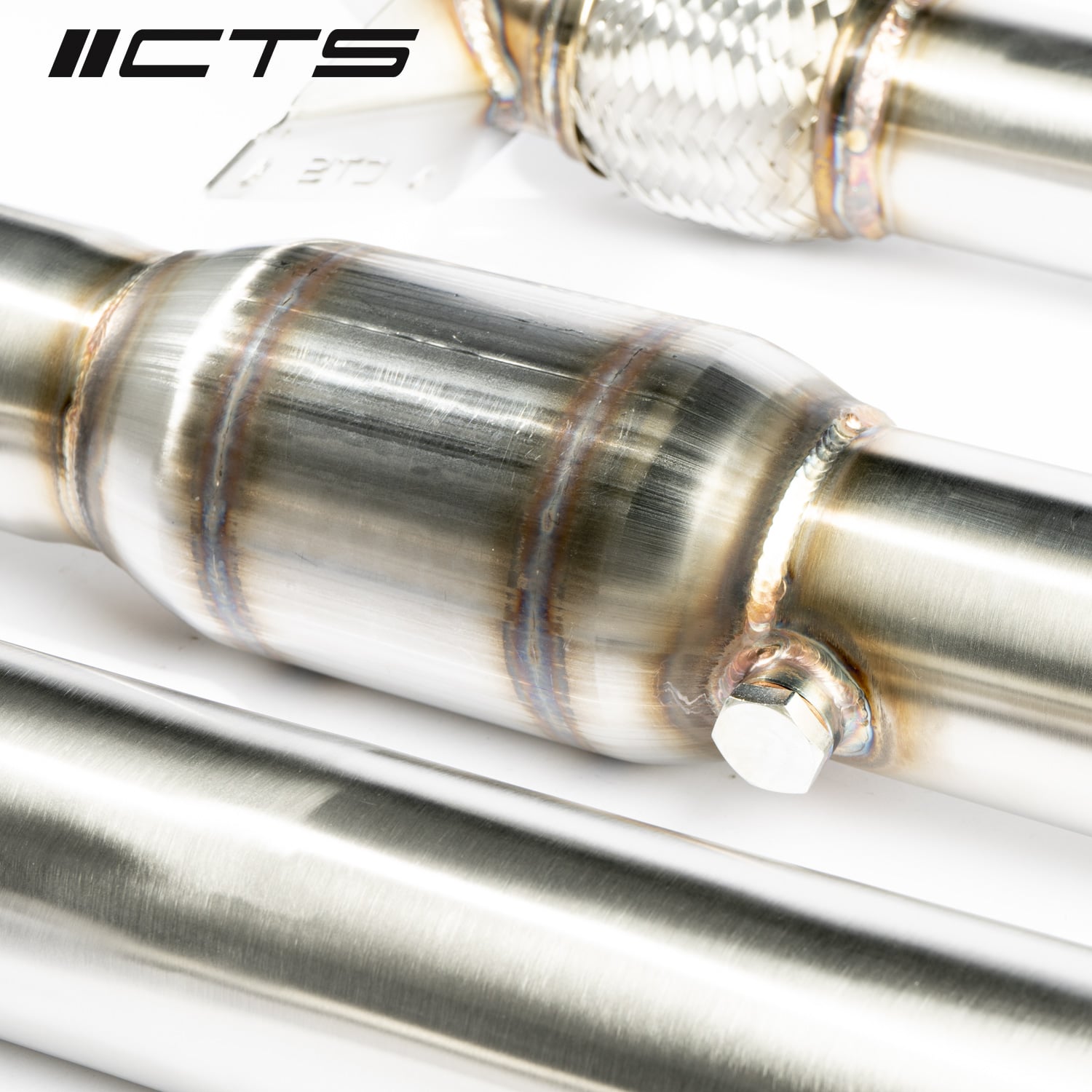 CTS Turbo MK1 VW Tiguan and 8U Audi Q3 1.8T/2.0T High-Flow Cat Downpipe (2009-2017)