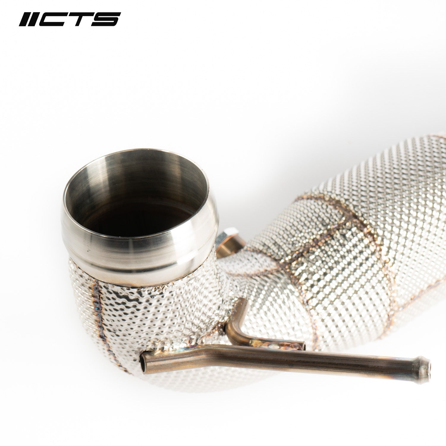 CTS Turbo 3.5" Downpipe High-Flow CAT for Mercedes-Benz M133 A45/CLA45/GLA45 AMG