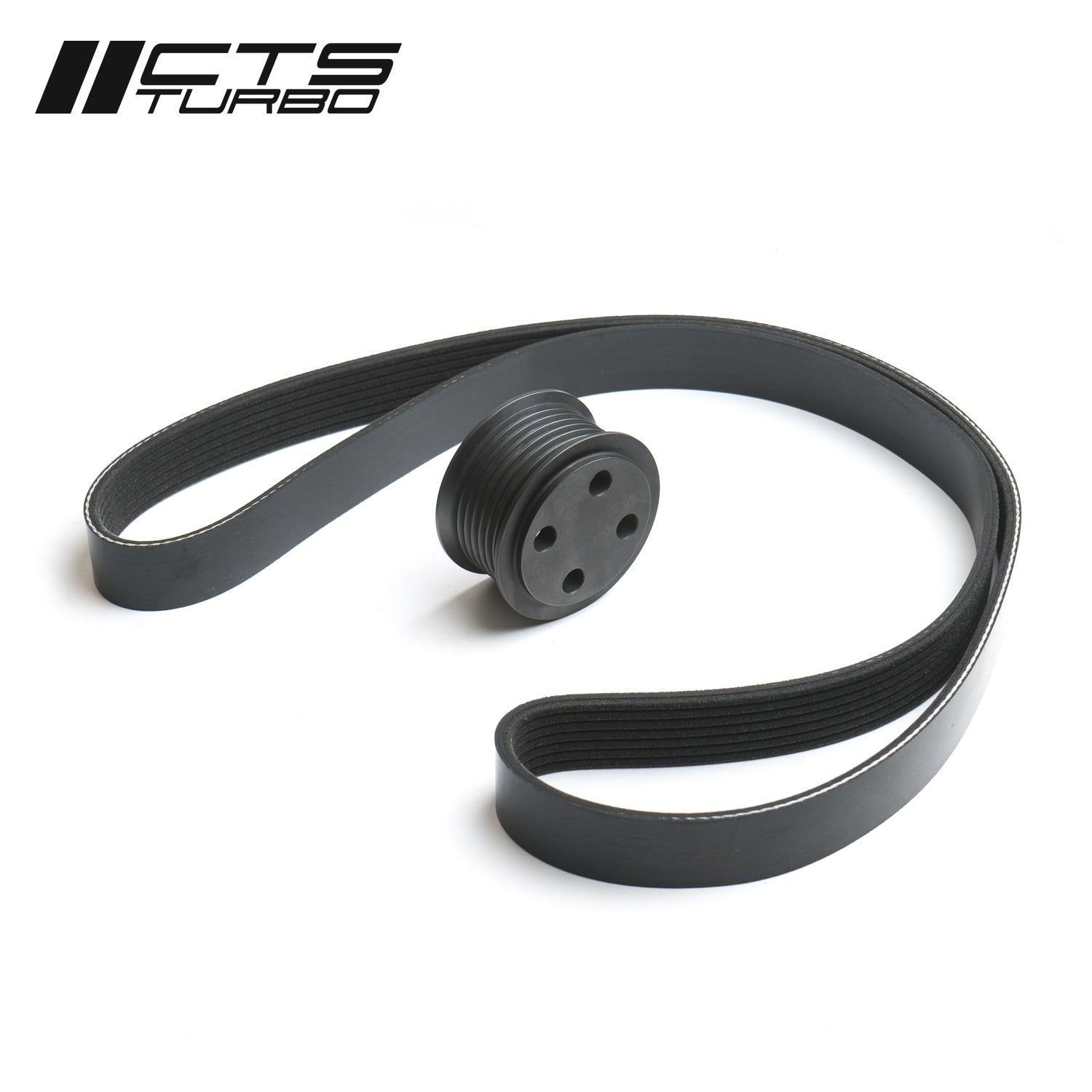 CTS Turbo B8.5 S4, S5, Q5, SQ5; C7.5 A6, A7, A8, Q7 with 3.0T (Gen2) Engine Supercharger Pulley - BOLT ON STYLE (CREC engine code)