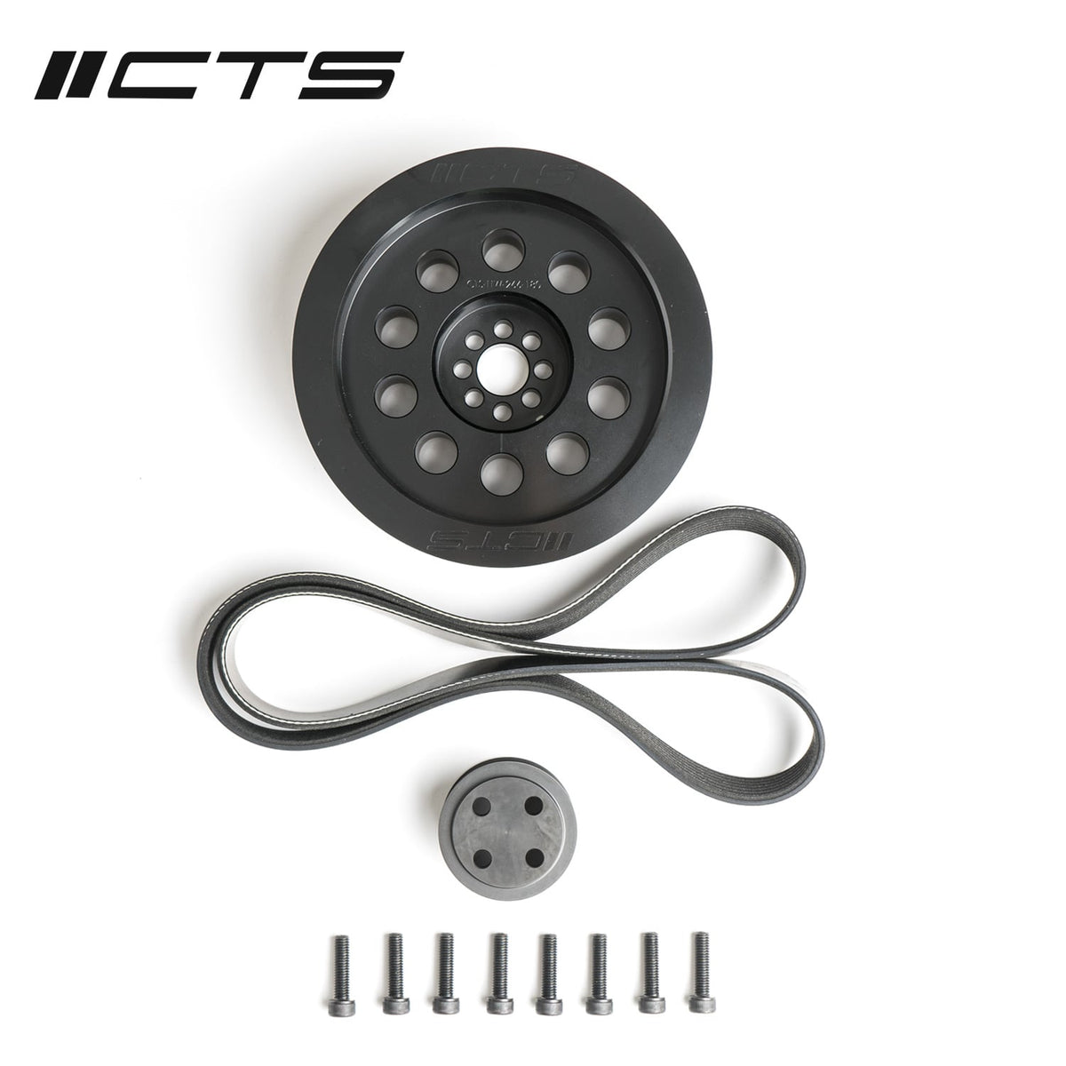 CTS Turbo 3.0T V6 Dual Pulley Upgrade Kit (Press-on, 180mm)
