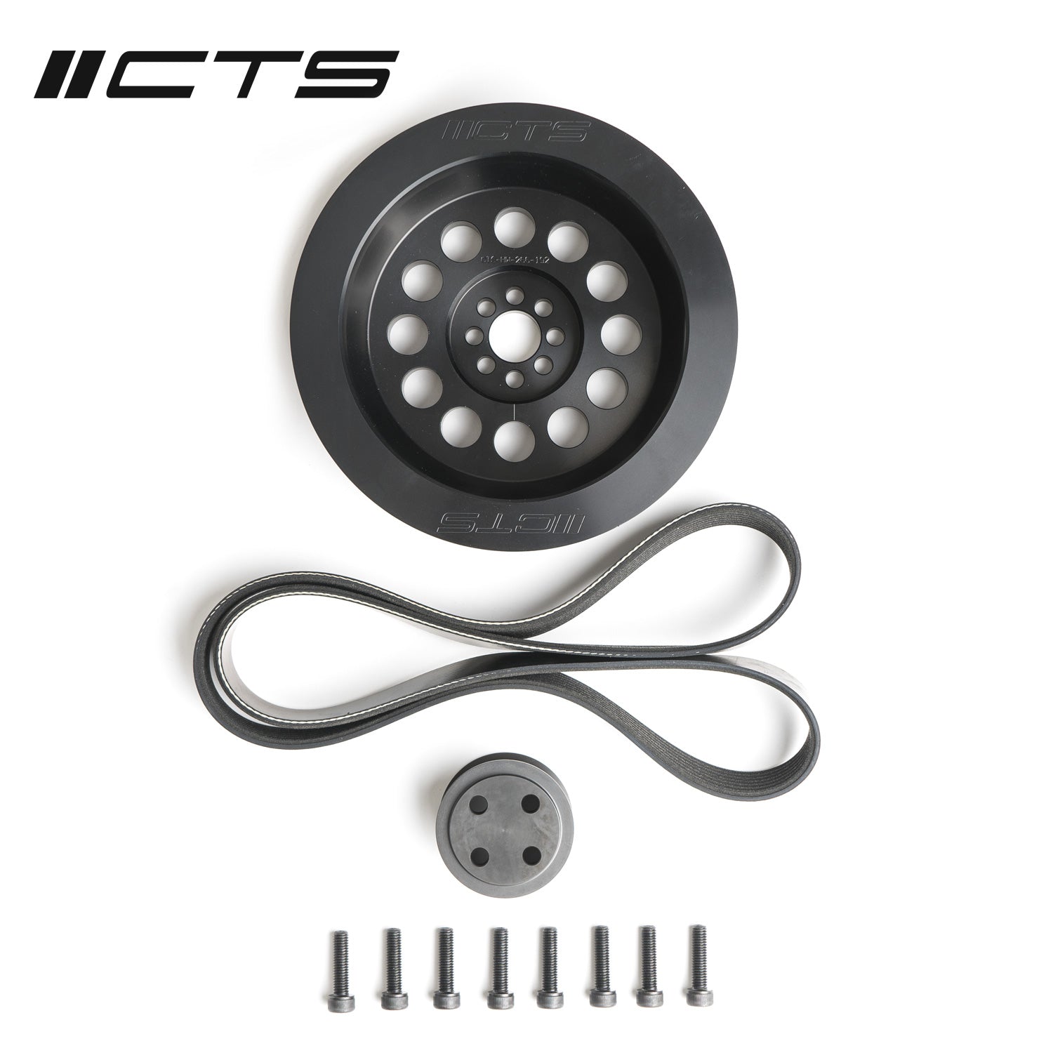 CTS Turbo 3.0T V6 Dual Pulley Upgrade Kit (Press-on, 180mm)