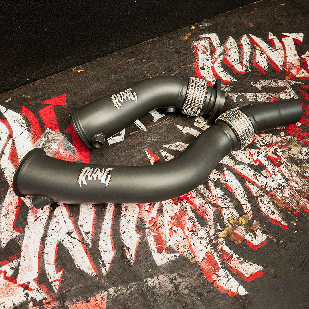 BMW S55 F80/F82/F87 Catless Downpipes - XL Flow by Rvng
