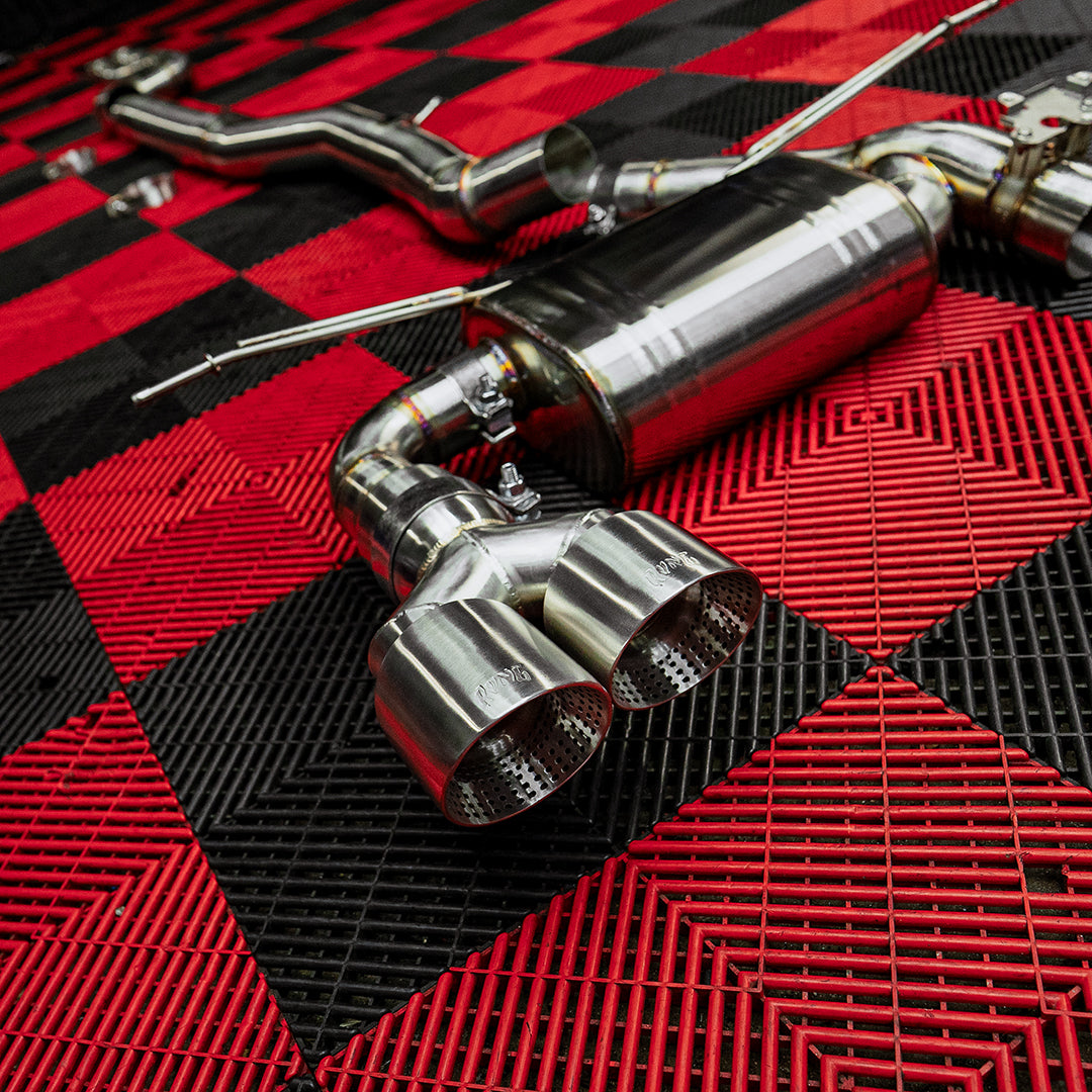 F80 M3/F82 M4 Valved Exhaust – 4” Single System by RVNG