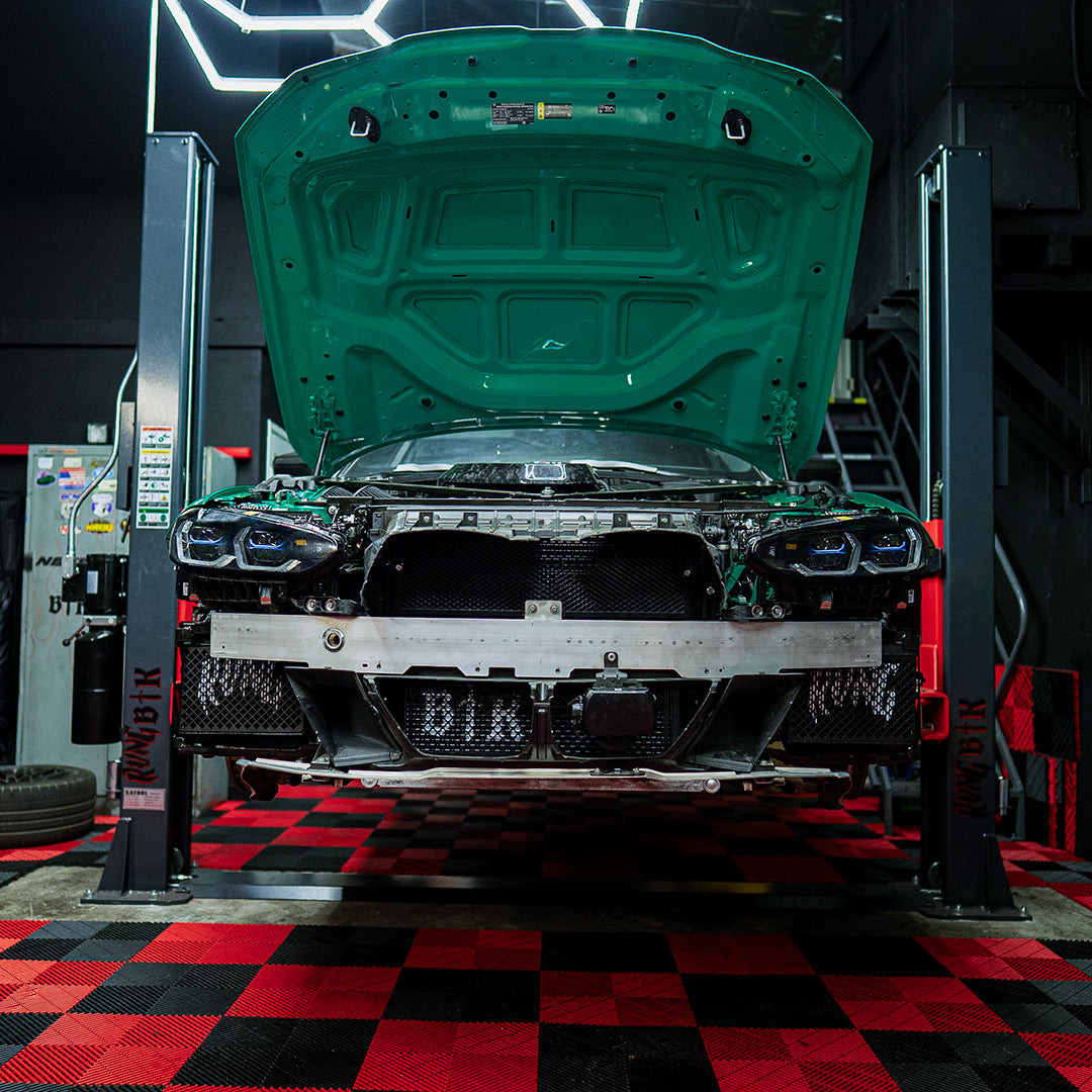 Rvng Auxiliary Coolers with Rock Guard