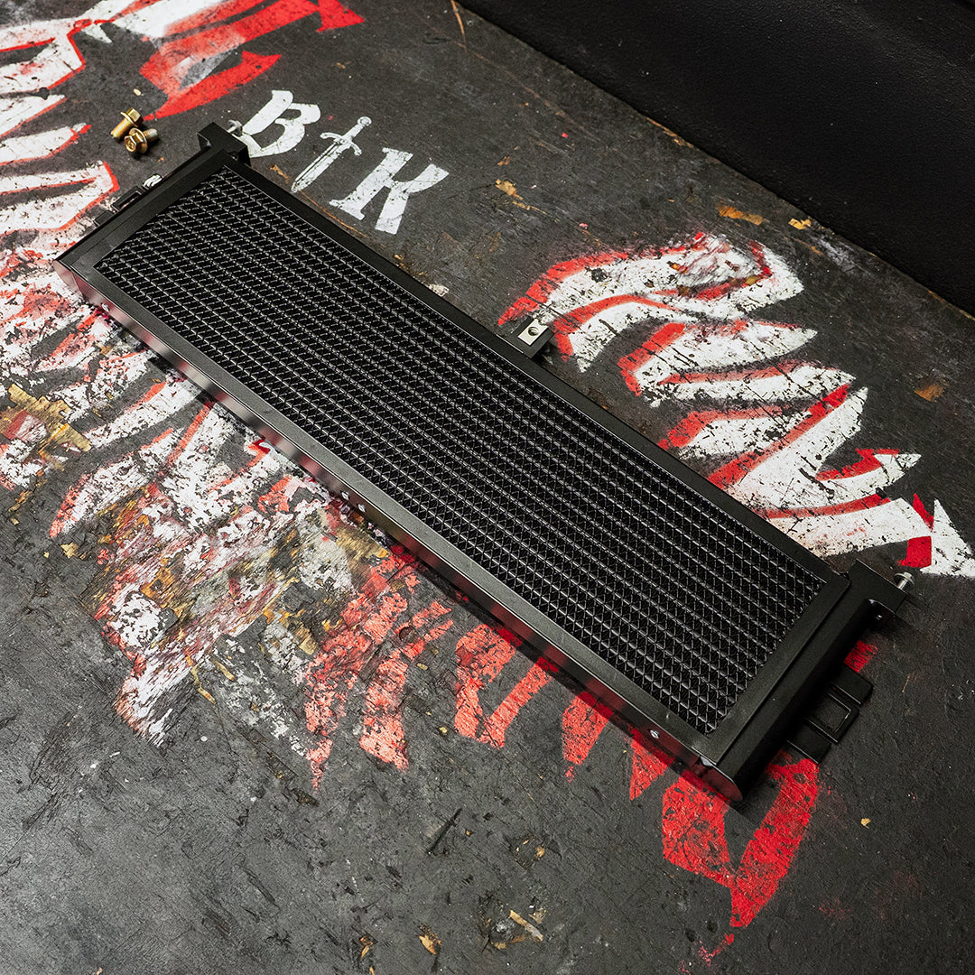 BMW G80 M3 Oil Cooler Upgrade with Built-In Guard