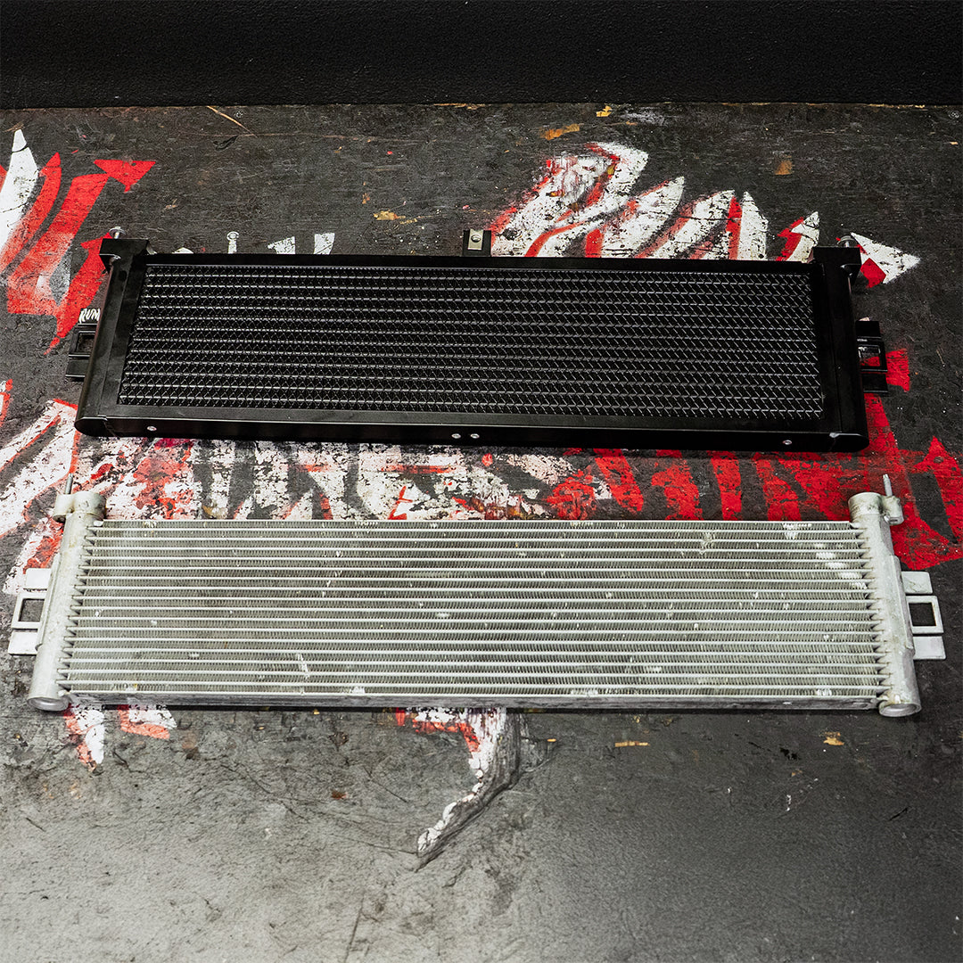 BMW G80 M3 Oil Cooler Upgrade with Built-In Guard