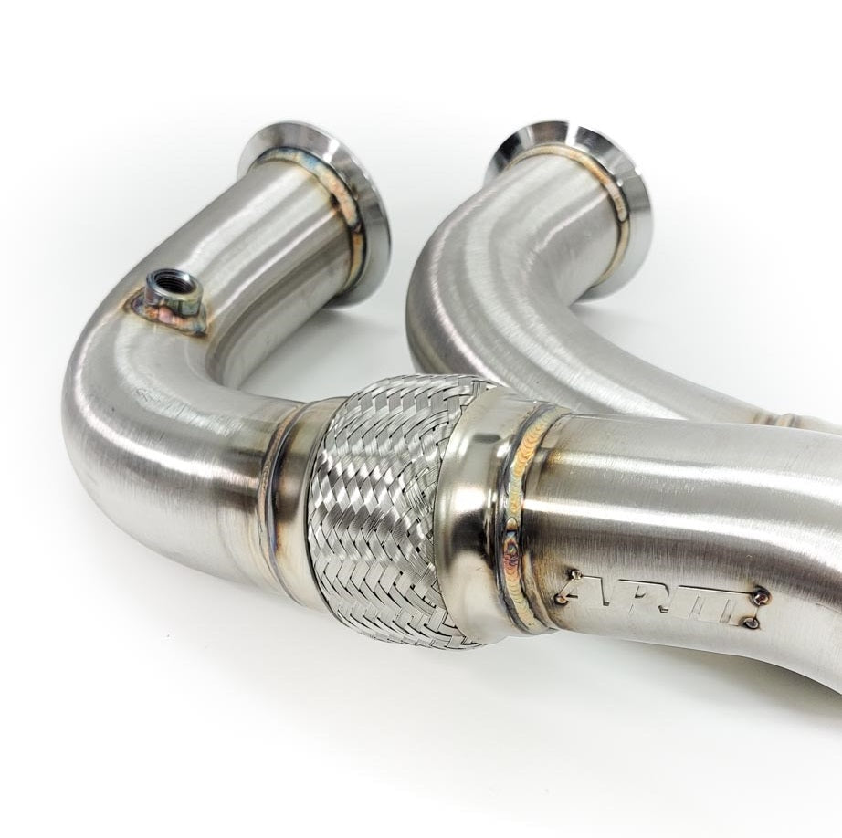 ARM Motorsports — BMW 750i 850i X5 X6 X7 N63R/N63B 3" CATLESS DOWNPIPES — view 2