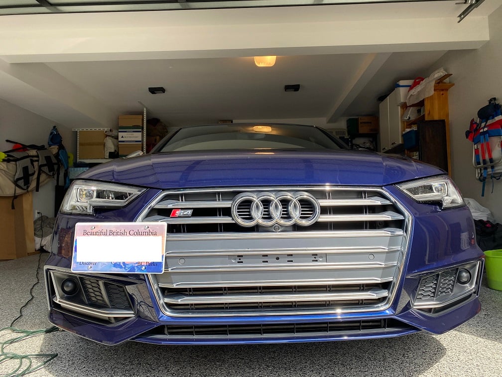 CTS Turbo B9 A4/S4/RS4 License Plate Relocate Kit