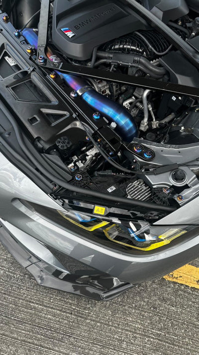 IRL G8x Titanium Front Mount Intakes