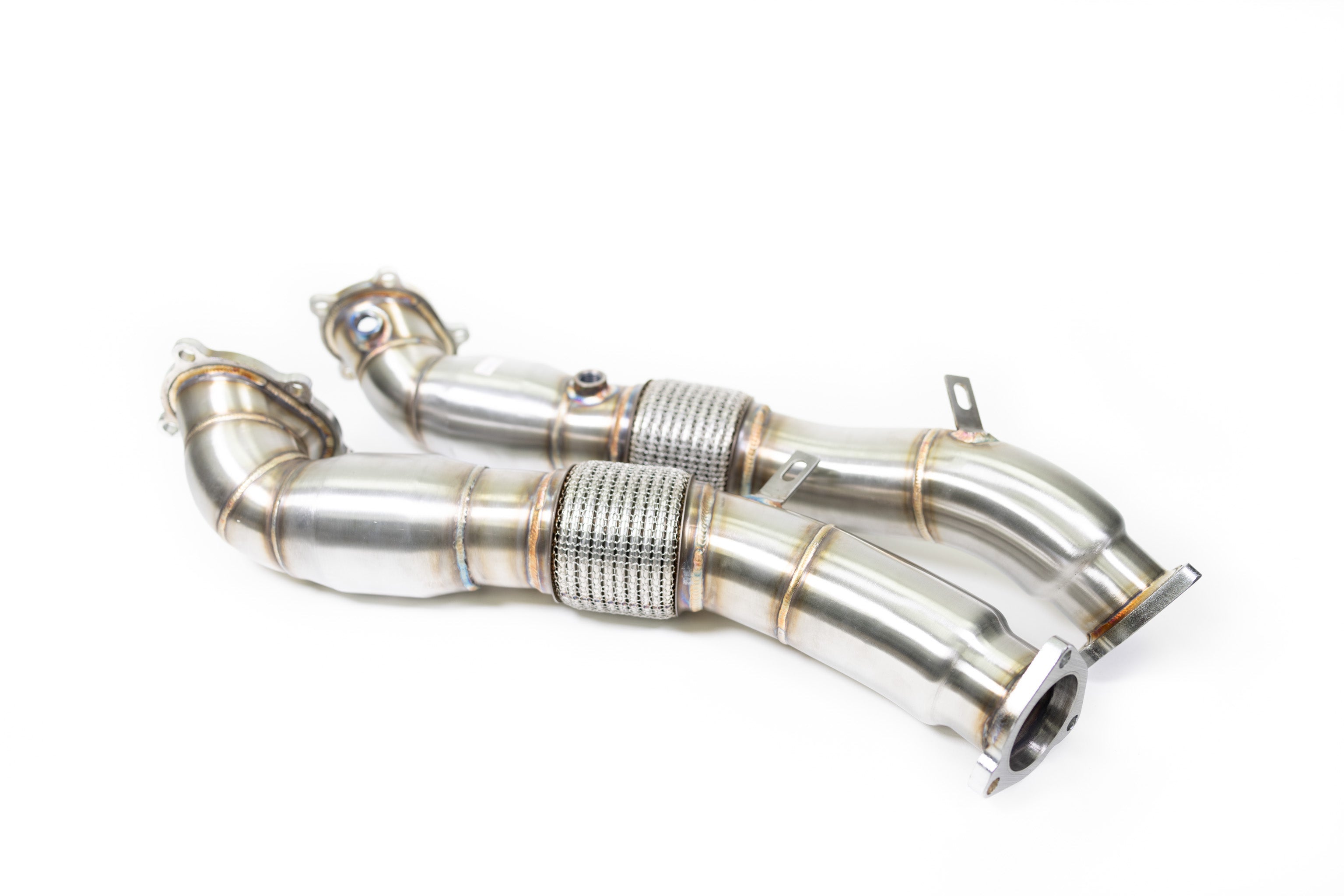 ARM Motorsports — Audi 4.0T Catted Downpipes - S6 S7 RS7 A8 S8 — view 3