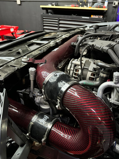 Rvng BMW M3/M4 Carbon Front Intake Kit Full Carbon