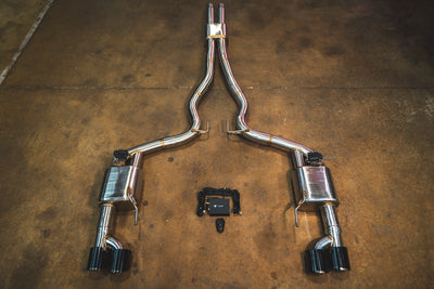 Valvetronic Designs — Ford Mustang GT S550 Valved Sport Exhaust System