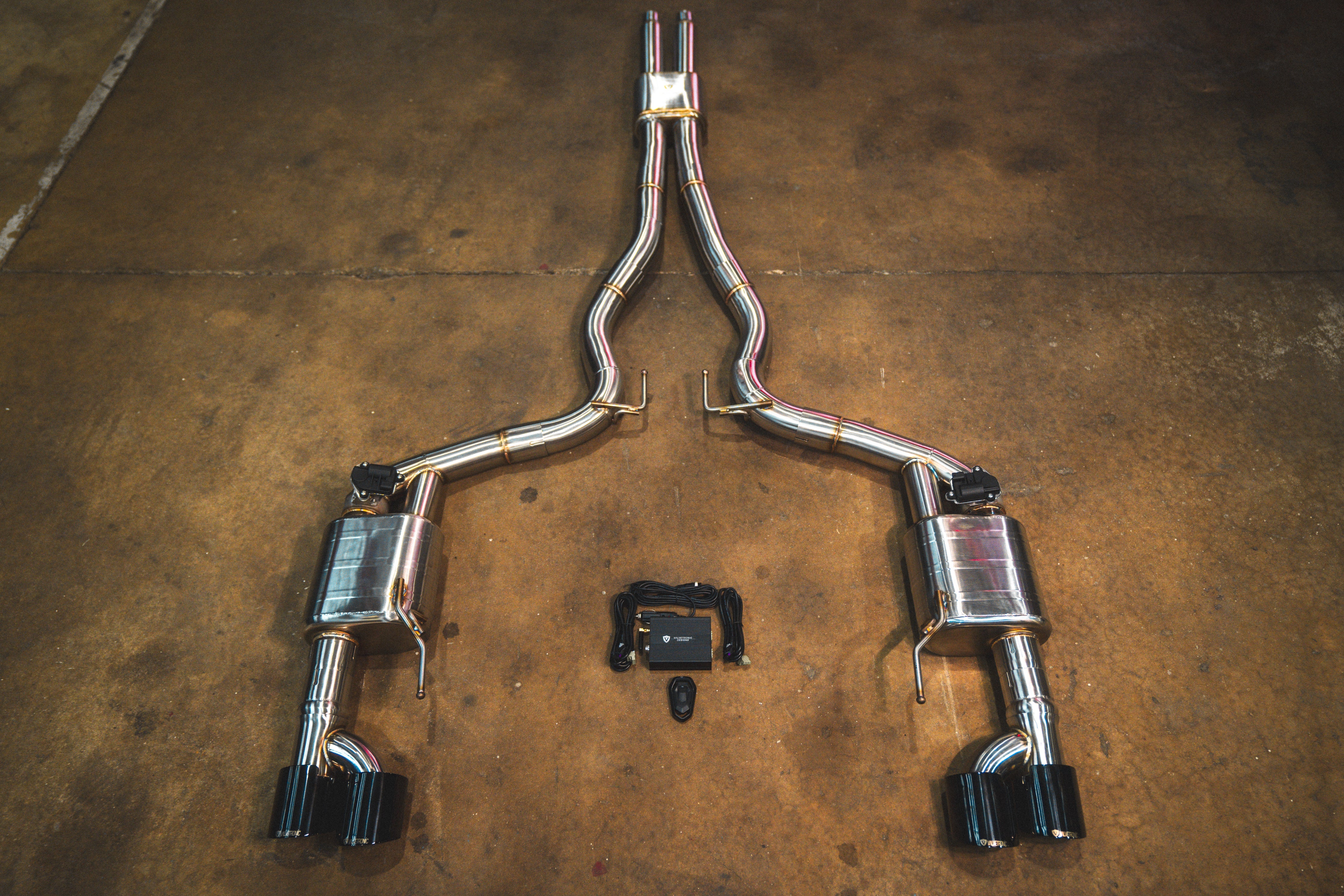 Valvetronic Designs — Ford Mustang GT S550 Valved Sport Exhaust System