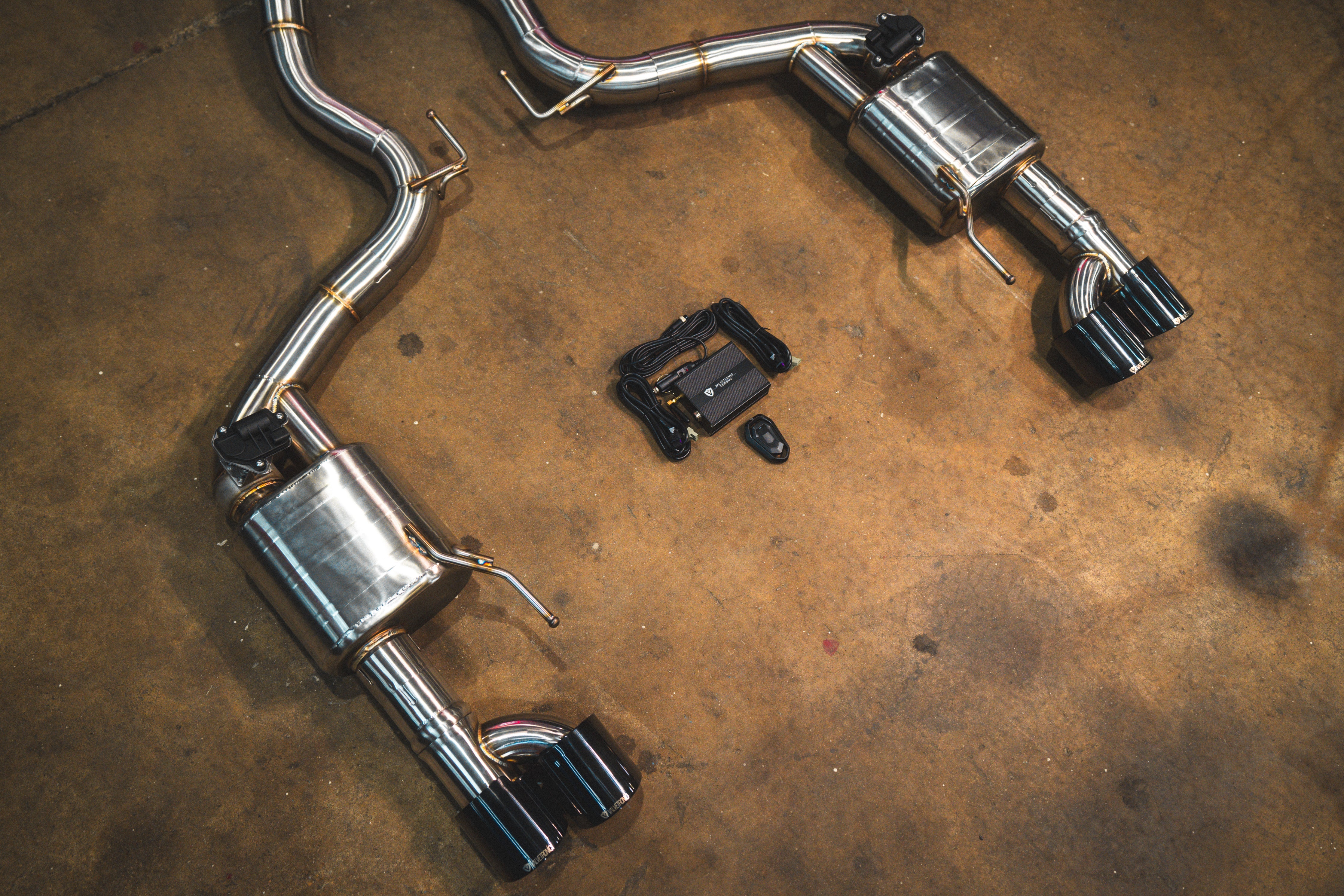 Valvetronic Designs — Ford Mustang GT S550 Valved Sport Exhaust System — view 9