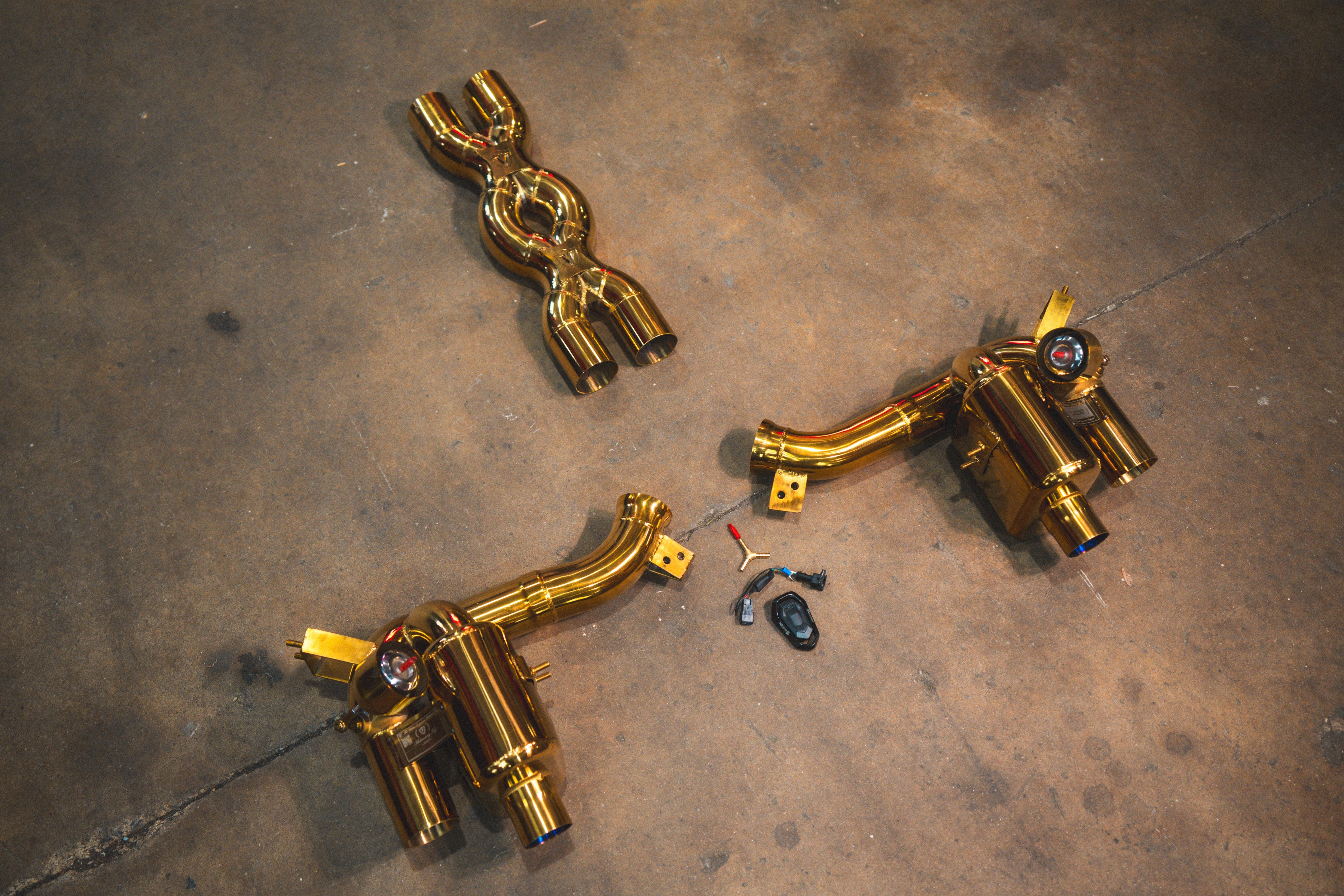 Ferrari GTC4 Lusso Valved Exhaust system