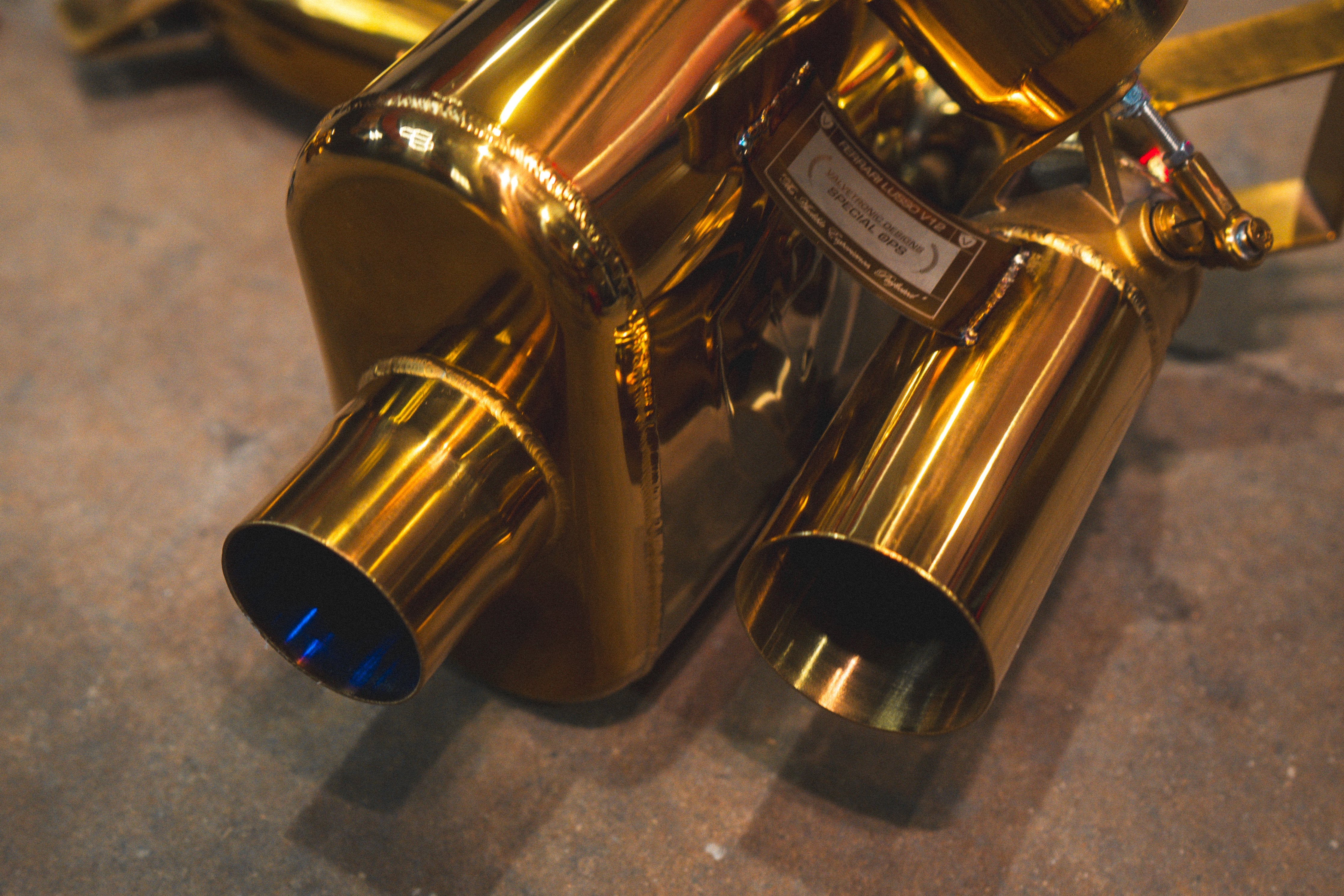 Ferrari GTC4 Lusso Valved Exhaust system