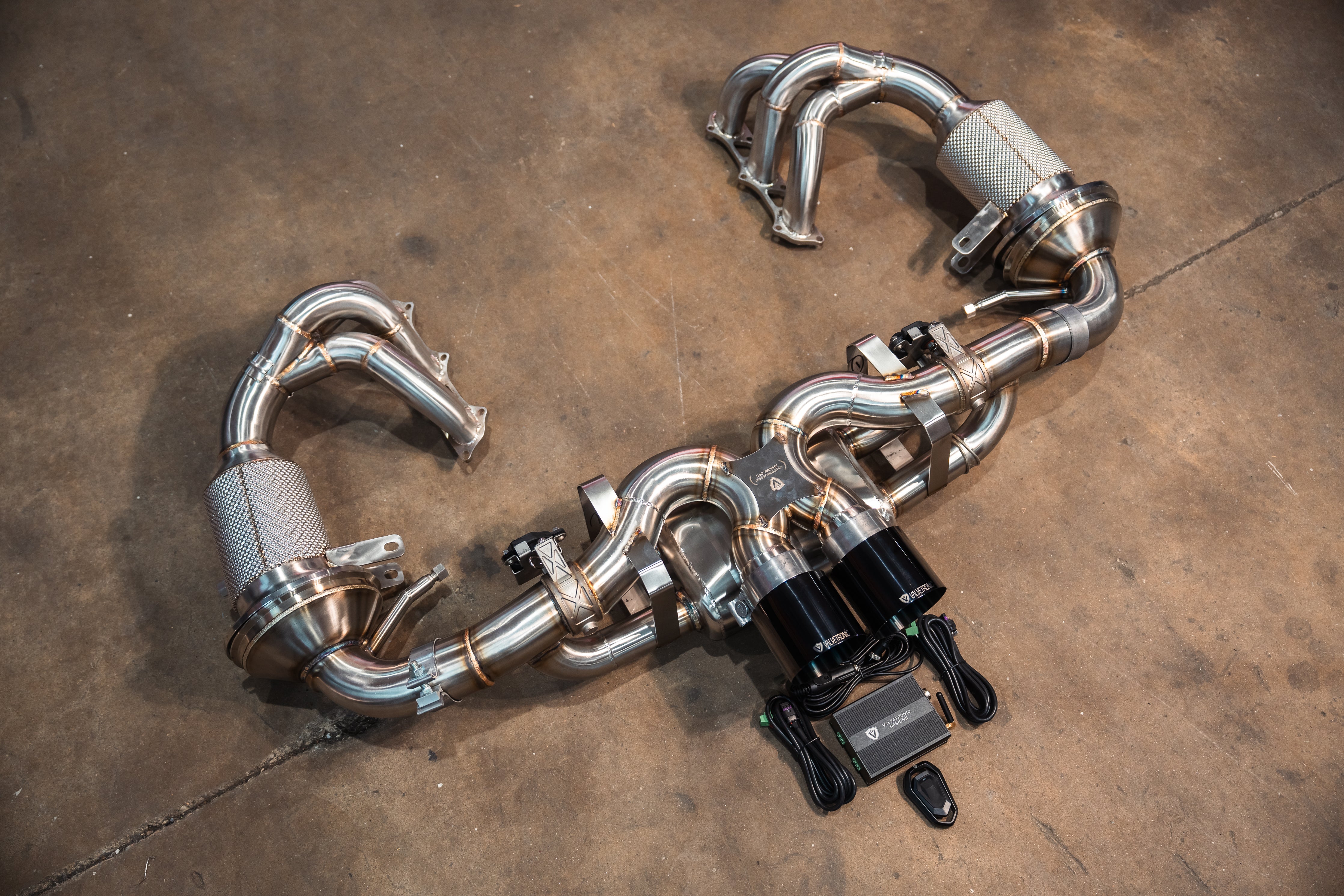 Valvetronic Valved Sport Exhaust System for Porsche 992 GT3/RS