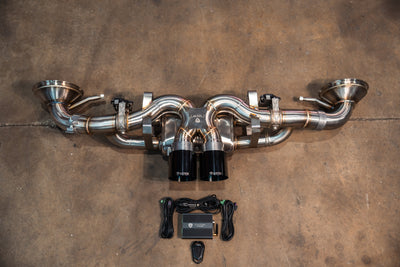Valvetronic Valved Sport Exhaust System for Porsche 992 GT3/RS