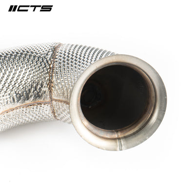 CTS Turbo 3.5" Race Downpipe for Mercedes-Benz M133 A45/CLA45/GLA45 AMG