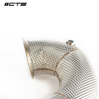 CTS Turbo 3.5" Race Downpipe for Mercedes-Benz M133 A45/CLA45/GLA45 AMG