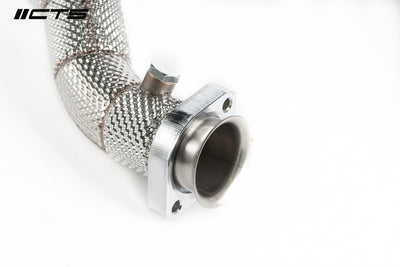 CTS Turbo HIGH-FLOW cat set for Mercedes Benz C43 C400 C450 E43 E400 E450 with M276 engine