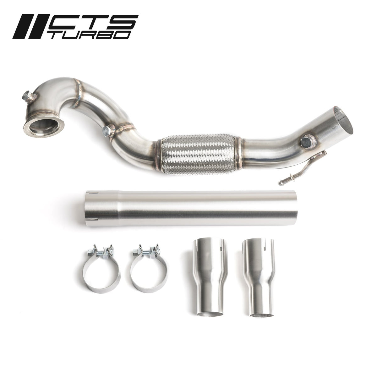 CTS Turbo MK6/MK7 Jetta1.4T/1.5T, MK7 Golf 1.4T/1.5T 3" Downpipe for EA211 engines