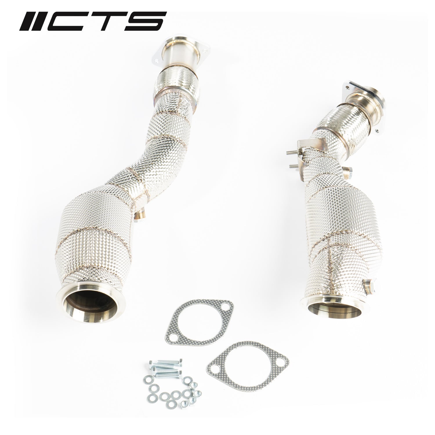 CTS Turbo BMW S58 F97/G01 X3M/X3MC &amp; F98/G02 X4M/X4MC High-Flow CATS