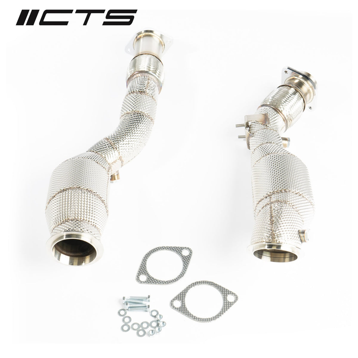 CTS Turbo BMW S58 F97/G01 X3M/X3MC &amp; F98/G02 X4M/X4MC High-Flow CATS