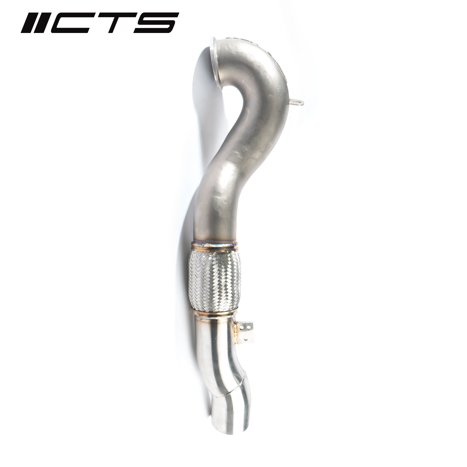 CTS Turbo 8V/8Y RS3 and 8S TTRS 2.5T EVO 3.5" Single High-Flow CAT