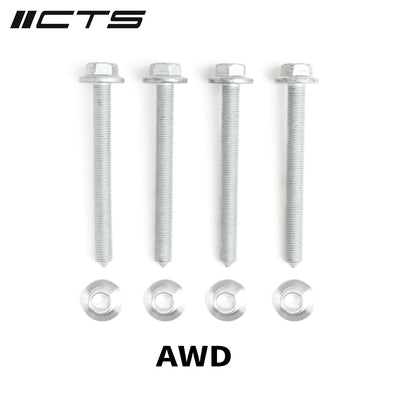 CTS TURBO Rear Subframe Bushing Insert Kit: MK5/MK6/MK7/8P/8V/MK2/MK3 Audi