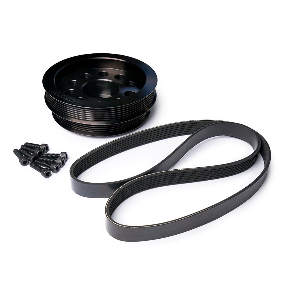 CTS Turbo 3.0T V6 Dual Pulley Upgrade Kit (Press-on, 187mm)