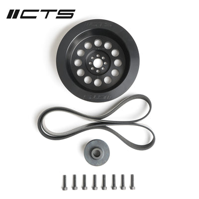 CTS Turbo 3.0T V6 Dual Pulley Upgrade Kit (Press-on, 180mm)