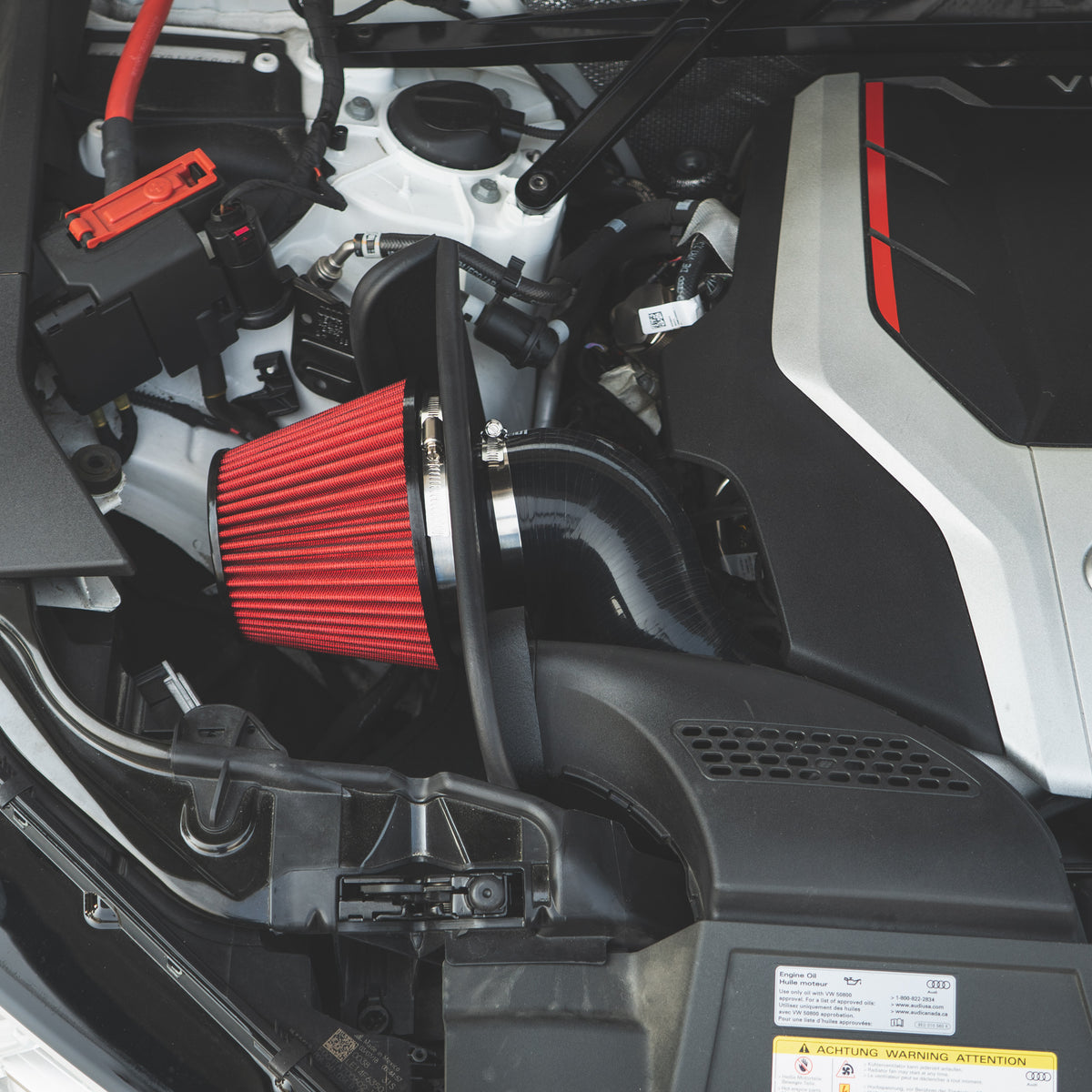 CTS TURBO B9 AUDI SQ5 HIGH-FLOW INTAKE (6" Velocity Stack)