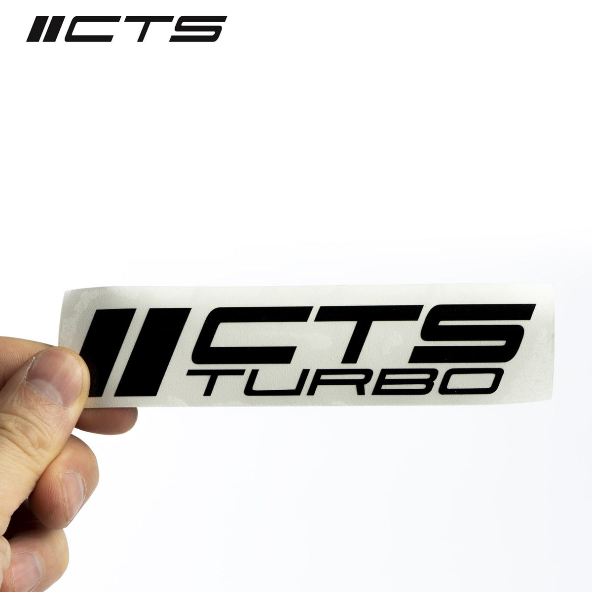 CTS Turbo OG Decal - White Sticker