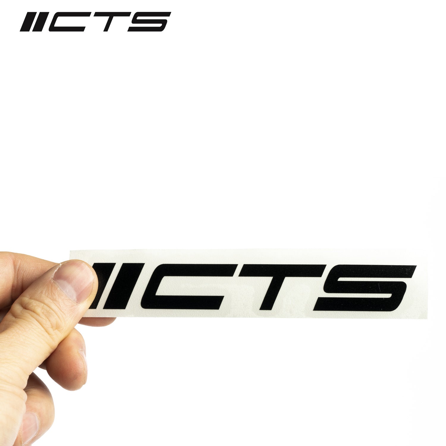 CTS Turbo OG Decal - White Sticker