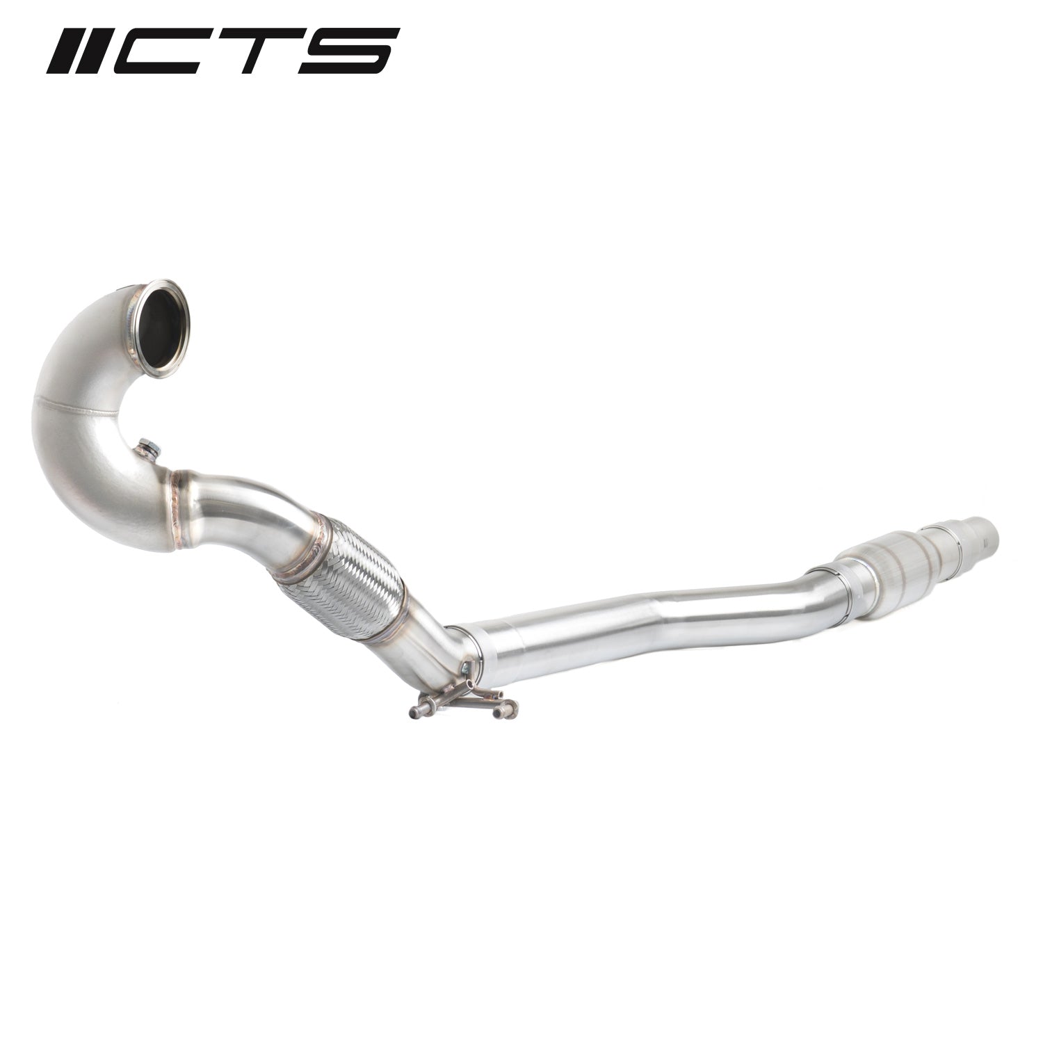 CTS Turbo MQB AWD Exhaust Downpipe (MK7/MK7.5 Golf AWD, Golf R, A3/S3/TT/TT-S Quattro)