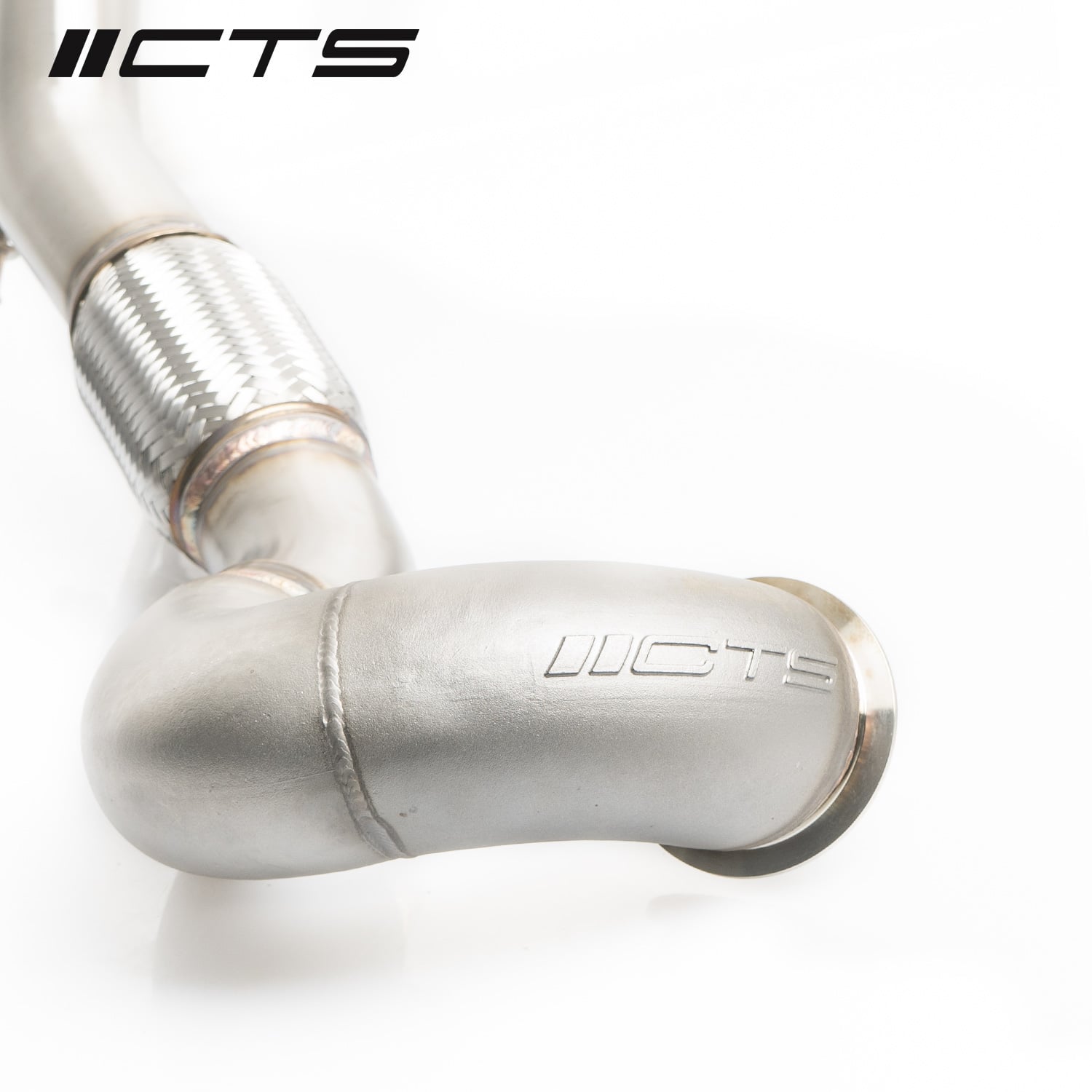 CTS Turbo MQB VW Tiguan and Audi Q3 AWD 1.8T/2.0T High-Flow Cat