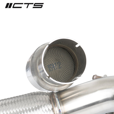 CTS Turbo MQB AWD Exhaust Downpipe (MK7/MK7.5 Golf AWD, Golf R, A3/S3/TT/TT-S Quattro)