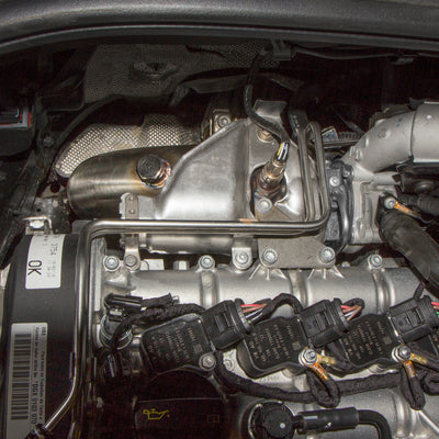 CTS Turbo MK6/MK7 Jetta 1.4T/1.5T, MK7 Golf 1.4TSI/1.5TSI 3" Downpipe with HIGH-FLOW CAT for EA211 engines