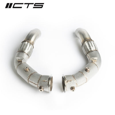CTS Turbo BMW S63 F10 M5/M5C & F06/F12/F13 M6/M6C Downpipes