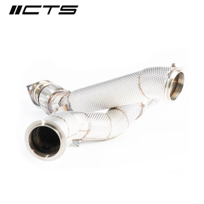 CTS Turbo BMW S58 F97/G01 X3M/X3MC &amp; F98/G02 X4M/X4MC Downpipes